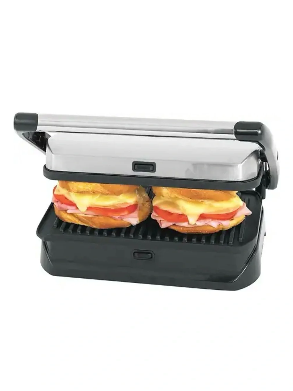 Wolfgang Puck Panini Duet Electric Grill - Black